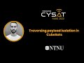 CYSAT 2023: Demo "Traversing Payload Isolation in CubeSats"