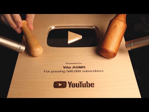 【ASMR】 様々な 木のトリガー🌳 眠気を誘う【音フェチ】 (feat. Wood Play Button)