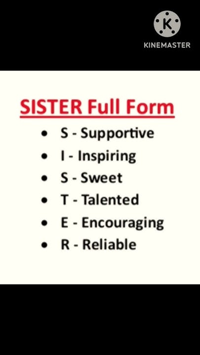 Sister Full Form shorts trending viralvideo YouTube sister-full-form-shorts-trending-viralvideo-youtube