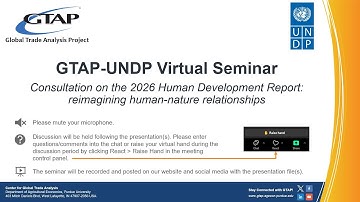 Consultation on the 2026 Human Development Report: reimagining human-nature relationships