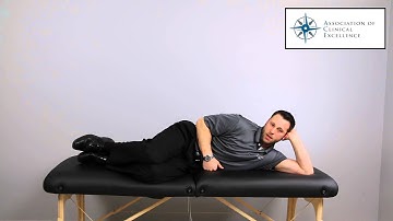 Sidelying Shoulder External Rotation