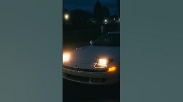 late nights in the coupe #3000GT #sony #nostalgia #cinematic #vintage #cars #mitsubishi #caredit