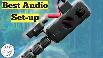 Insta360 ONE X2 mic adaptor - a great combo with Rode Wireless Go