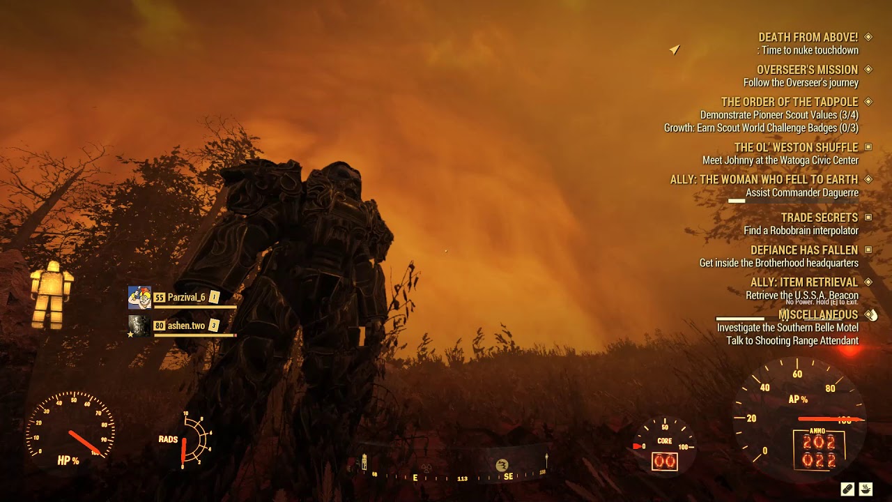 Fallout 76 ashen's persnal nuke YouTube