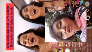 Gaby vesta dan iza zega komentari bentuk bibir terbaru lucinta luna