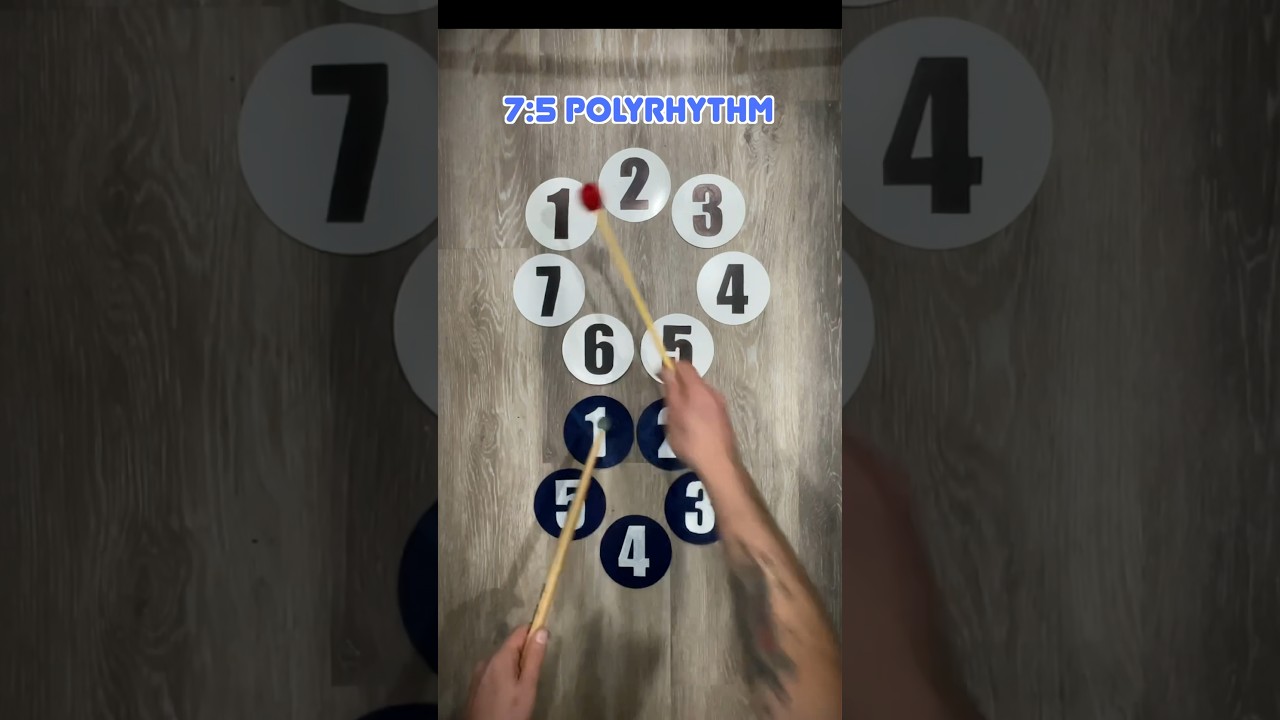 How To Play 7:5 Polyrhythm in 30 Seconds!