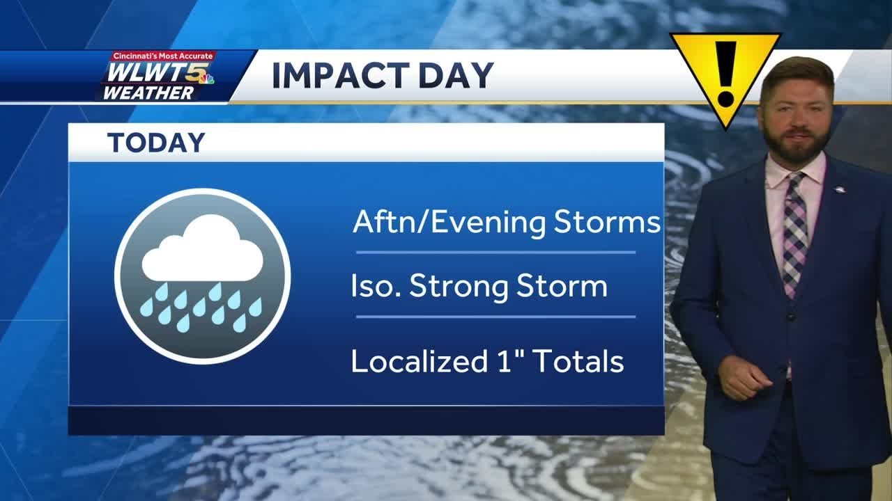 Strong storms possible today - YouTube