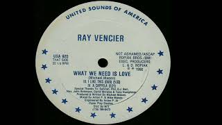 Ray Vencier | What We Need Is Love (I LIke This (Dub))