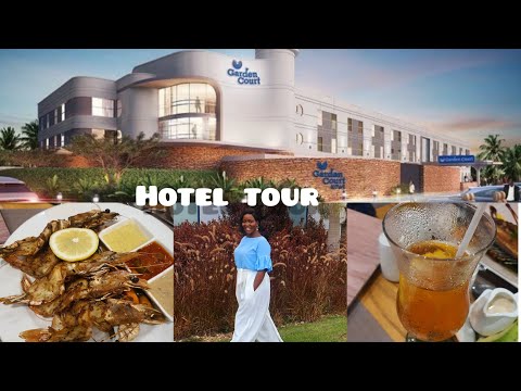 The only luxurious hotel in Kitwe - Zambia//Garden Court hotel tour, Amazing food!