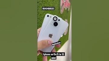 Iphone se/5/5s to 13 mini converted🔥💯 #viral #iphone #shortsstatus