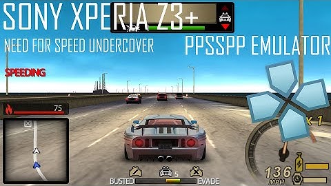 Sony Xperia Z3+ / Z4 - Need For Speed Undercover - PPSSPP v1.2.2 - Gameplay / Test