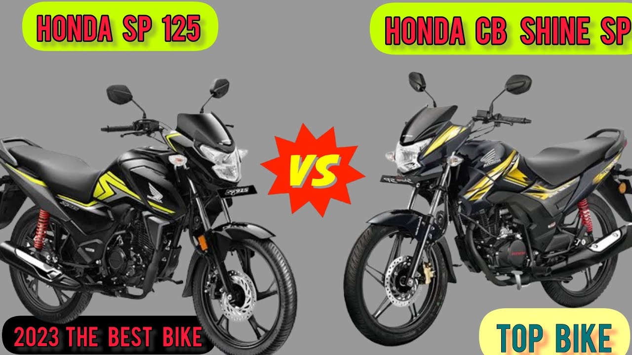 Honda Sp 125 VS Honda CB Shine Sp 125 2023 what's is Diffrence in