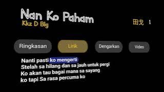 story' WhatsApp nanti pasti ko mengerti