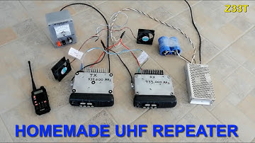How to make an Excellent and Cheap UHF REPEATER with 2x Motorola GM340