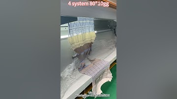 4 System computer flat knitting machine