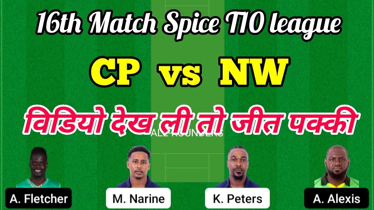 CP vs NW, CP vs NW Dream11 ,CP vs NW Dream11 Prediction,CP vs NW Today Match,CP vs NW live Score