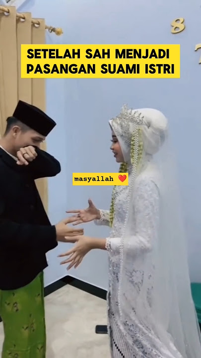 momen haru ketika santri menikah tanpa pacaran ‼️‼️ #nikah #santri #momenharu #pengantinviral