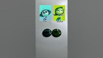 Mixing Emotions from InsideOut 2 - The Result Will Surprise You! (Part 34)#asmr #colors  #insideout2