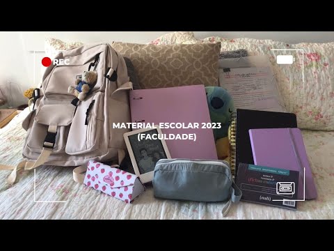 MATERIAL ESCOLAR 2023 (para faculdade)