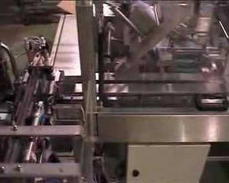 MKH-3 cartoner, small sachet packing - presented by Baumann Packaging Systems