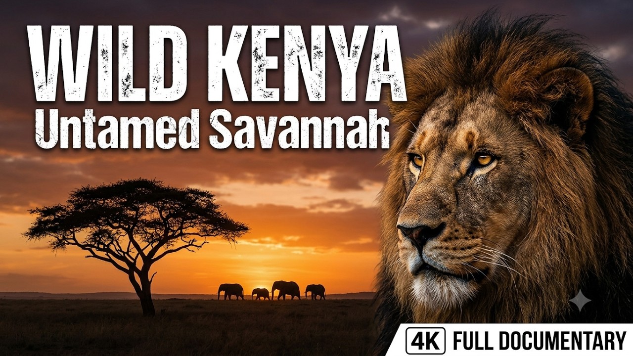 Unseen Wildlife of Kenya: Untold Stories of the Savannah (4K Documentary)