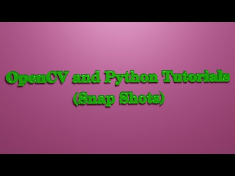 Python Coding: Image Capture using OpenCV