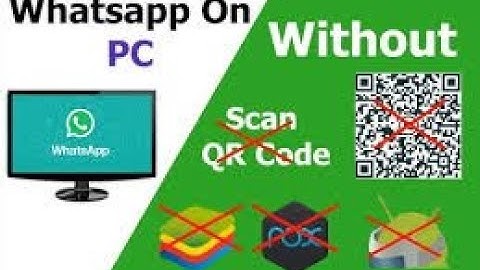 how to run whatsapp in pc without ARC welder.||within android mobile.
