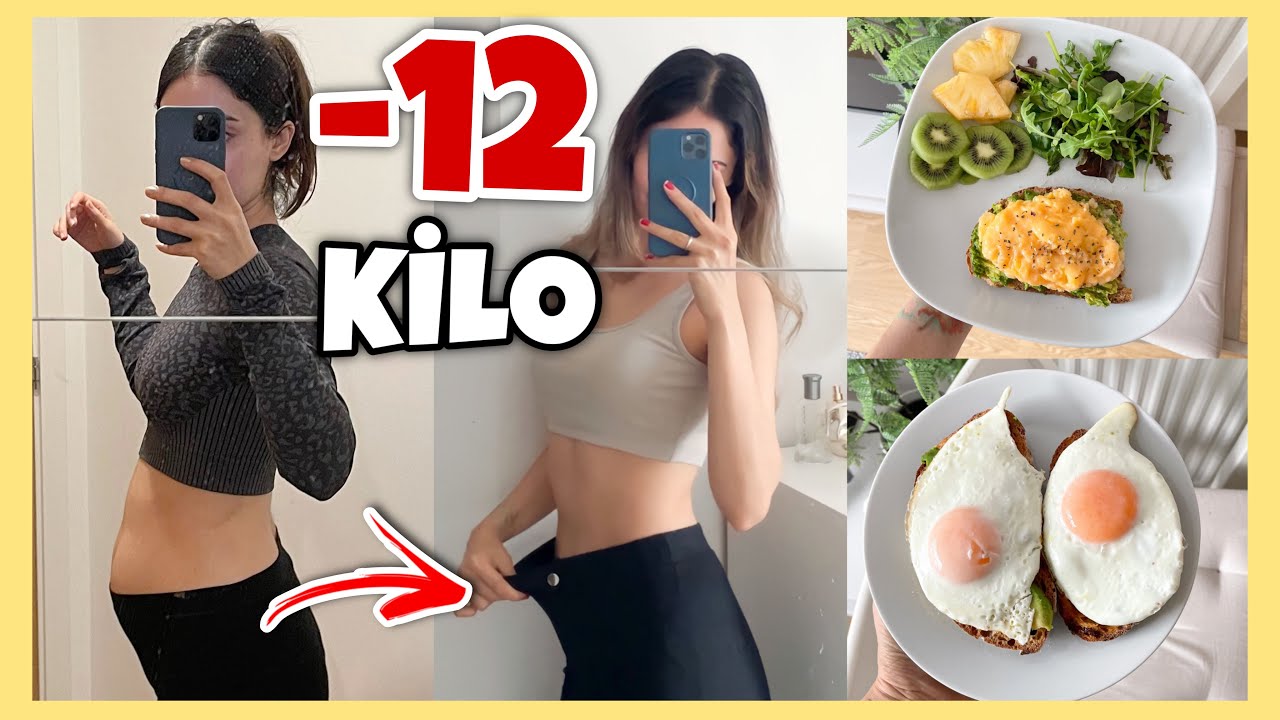 Kilo Verirken Neler Yiyorum? 2 AYDA 12 KİLO VERME SÜRECİNDE BESLENME RUTİNİM
