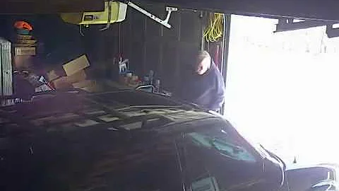 Pat Reese stealing from a garage.