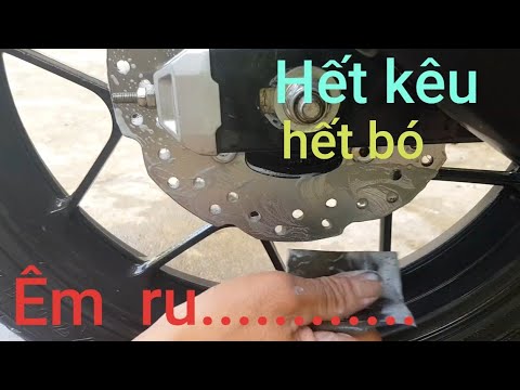 Video Cách khắc phục tiếng kêu két két phanh xe winner x và... - youtube