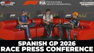 F1 Drivers Race Press Conference | Spanish Grand Prix 2026