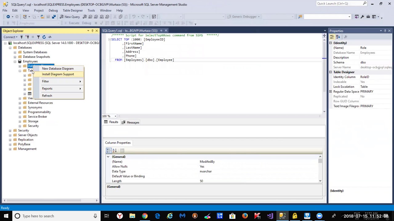 Software Course - Video 2b - SQL - YouTube