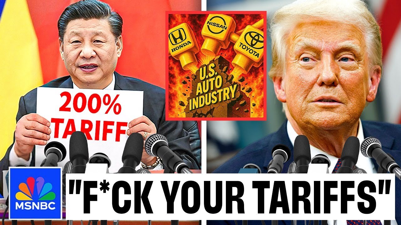 China Shuts Down US Ports — $10 Billion in Cargo Blocked, Trump STUNNED! Tariffs, Trade War, EV!