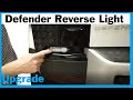 Land Rover Defender 2020 reverse light upgrade to LED lamps