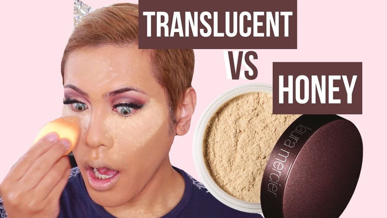 Laura Mercier Translucent vs Honey Setting Powder