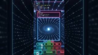 Python Code Created This Hypnotic Animation 🤯✨ #Python #Coding #Shorts #Programming