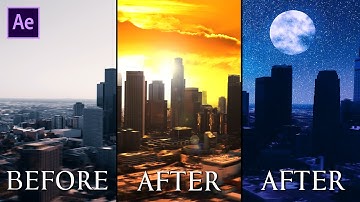 ADVANCED SKY REPLACEMENT in Video with 3D TRACKING and BLENDING [After Effects 2020 Tutorial]