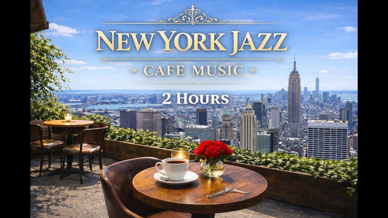 2 Hours of New York Calm Jazz Café Music for Study, Work, and Deep Focus – Vol.15