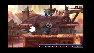 Insane weapon throw KO