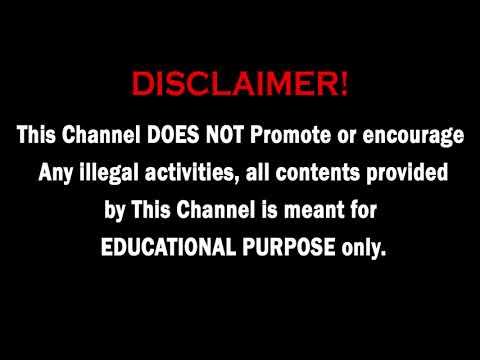 Disclaimer for EDUCATIONAL PURPOSE only | Royalty Free  - No Copyright Free to Use