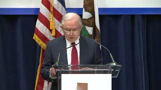 US Attorney General Jeff Sessions tells California: 'We have a problem'