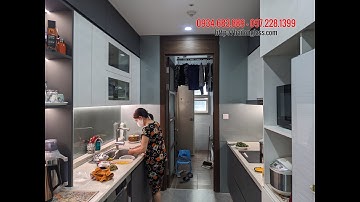 Kính Ốp Bếp Màu Nhũ Bạc I Thi Công Tại Chung Cư Huyndai Hà Đông