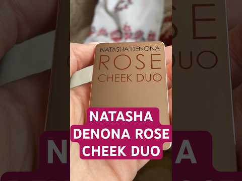 Natasha Denona Rose Cheek Duo / Cream Blush #makeup
