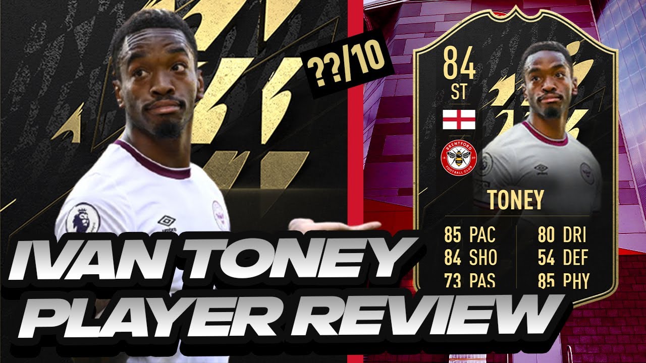 INSANE! 🐝 84 INFORM IVAN TONEY PLAYER REVIEW! (BOOSTED TOTW 84 IF TONEY) - FIFA 22