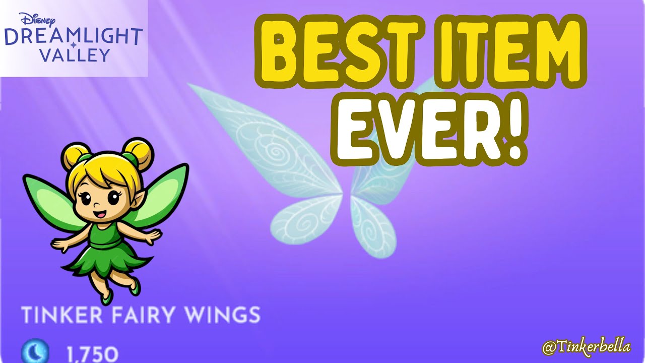 FINALLY! My very own Tinker fairy wings. Best purchase so far.