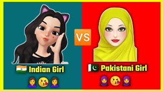 Indian girls vs Pakistani girls 🙎‍♀️🧕😘🙋‍♂️ screenshot 3