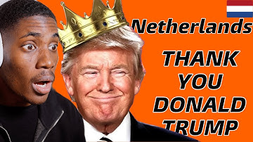 American Reacts to The Netherlands to Donald Trump: "Enormous Dankjewel"