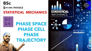 Phase Space | Phase Cell | Phase Trajectory |Stat. Mech.|Unit 1|Lec 4|BSc |5 Sem | All Universities