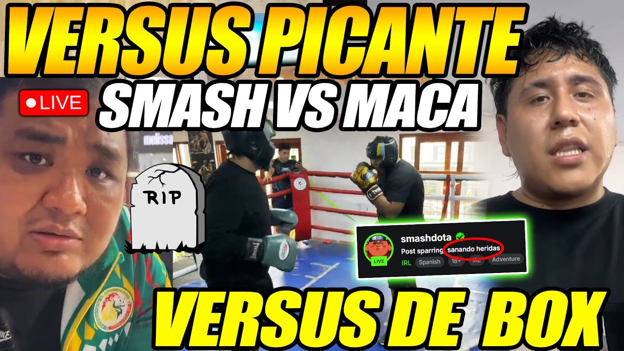 😲TREMENDA PELEA!😲 SMASH CONTRA MACARIUS EN VERSUS DE BOX, CASI SE NOS VA