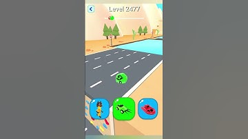 Shape shifting2 game level-2477  hyper casual game #shapeshifting  #gameplay #gaming #shortvideo